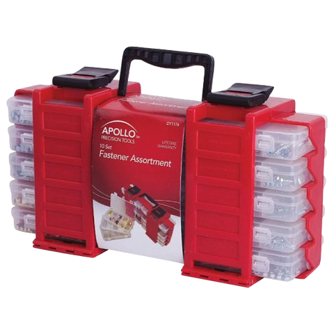 Apollo Precision Tools DT1176 1500 Piece Fastener Assortment