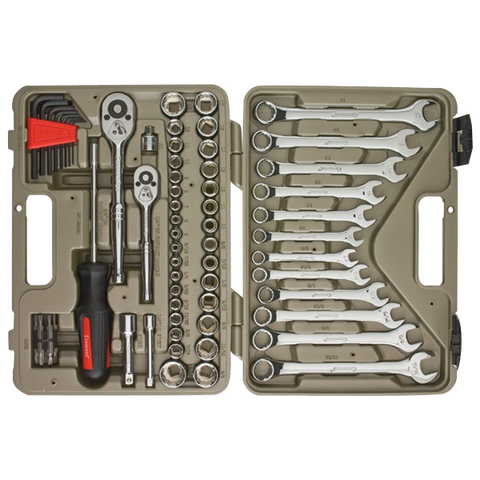 Crescent CTK70MP 70-Piece Mechanics Tool Set with Storage Case