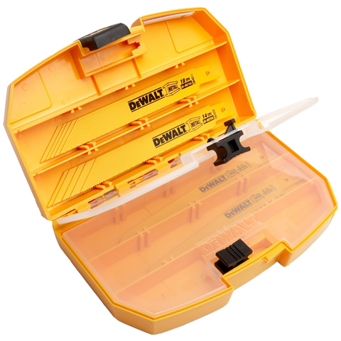 DEWALT DW4890 15-Piece Reciprocating Saw Blade Tough Case Set